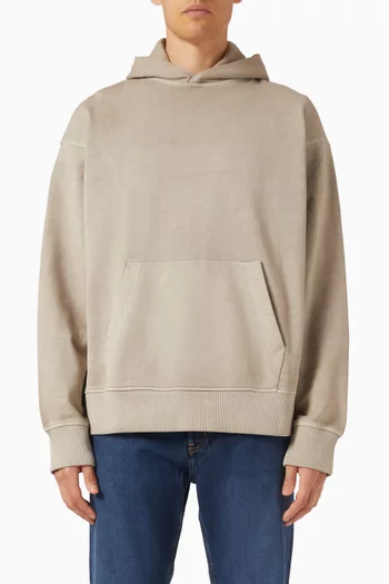 Relaxed Hoodie in Washed Cotton