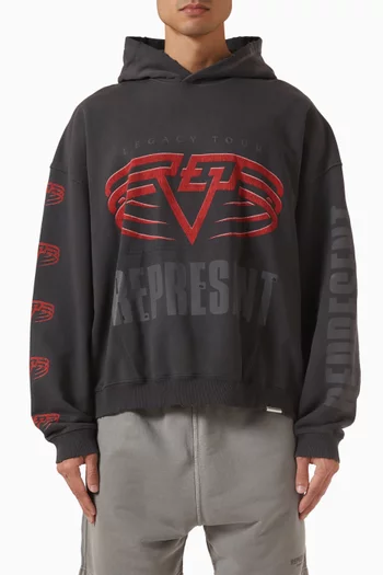 Reversible Living Legacy Falcon Hoodie in Cotton