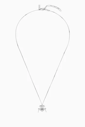 Ride or Die 2.0 Necklace in Sterling Silver
