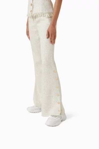 Viv' on the Run Sneakers in Leather & Fabric