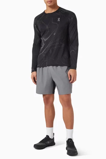 تي شيرت بيرفورمانس-تي بأكمام طويلة قماش عاكس وتقنية DryTec™‎