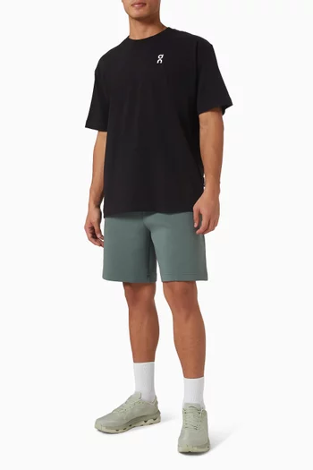 Focus Tech Shorts in Cotton-blend