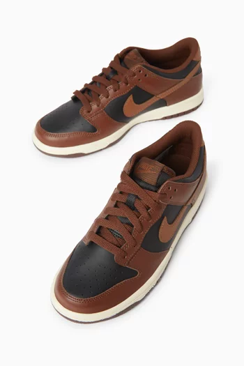 Dunk Low Sneakers in Leather