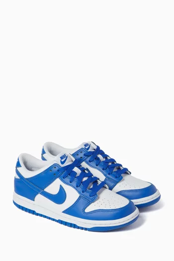 Dunk Low-top Sneakers in Leather