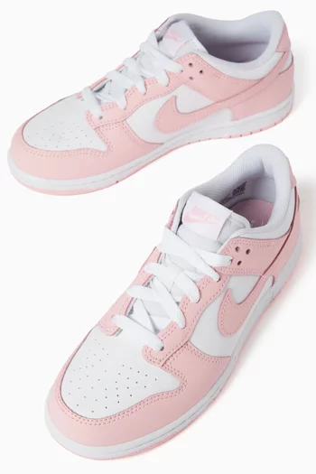 Dunk Low-top Sneakers in Leather