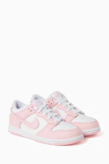 Dunk Low-top Sneakers in Leather