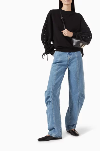 Cargo Jeans in Denim