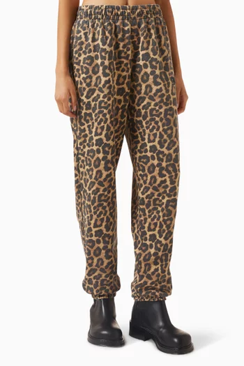 Karter Monogram Sweatpants in Cotton