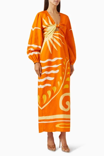 Rafaella Printed Maxi Dress