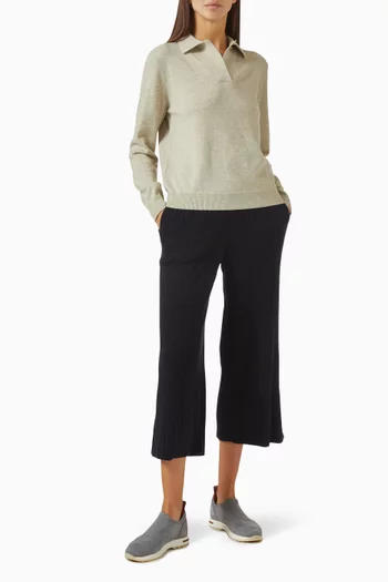 Lago D'Orta Polo Shirt in Baby Cashmere