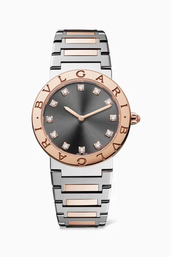 Bvlgari Bvlgari Watch in 18kt Rose Gold, 33mm