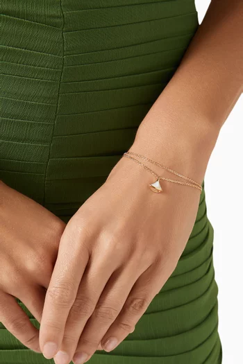 Divas' Dream Mother of Pearl Bracelet in 18kt Gold