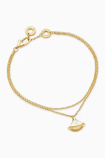 Divas' Dream Mother of Pearl Bracelet in 18kt Gold