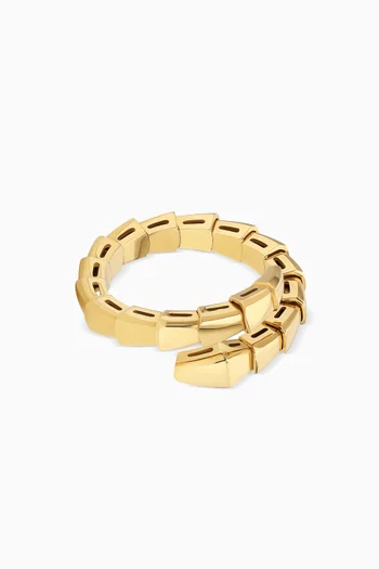 Serpenti Viper Ring in 18kt Yellow Gold