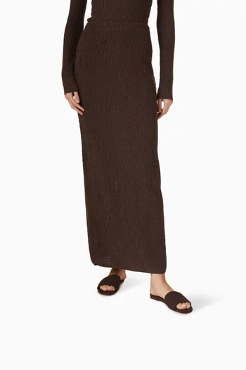 St. Barths Slides in Woven Neoprene