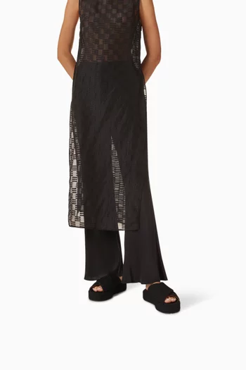 Laguna Platform Slides in Woven Neoprene