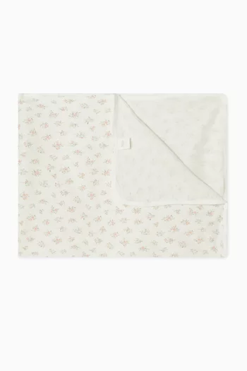 Anya Ditsy Bunny Rug Blanket