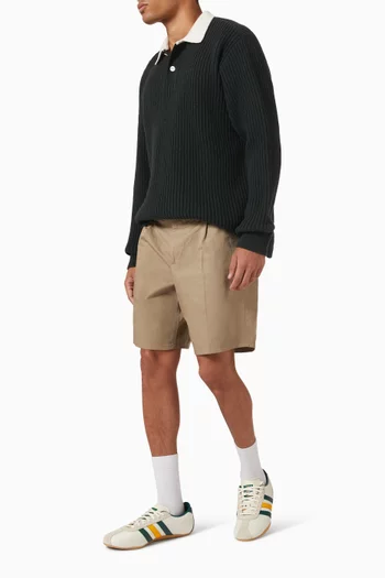 Sow Polo Shirt in Wool-blend
