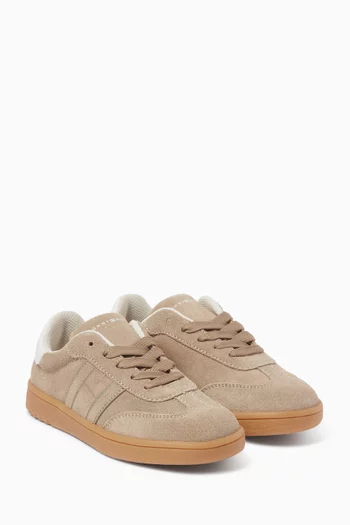 Jack Lace-up Sneakers in Faux Suede