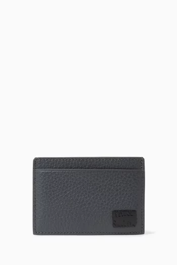 Card Case in Grained Leather