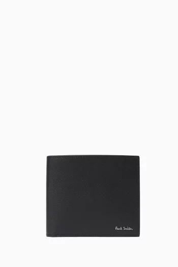 Pixelated Bi-fold Wallet in Leather