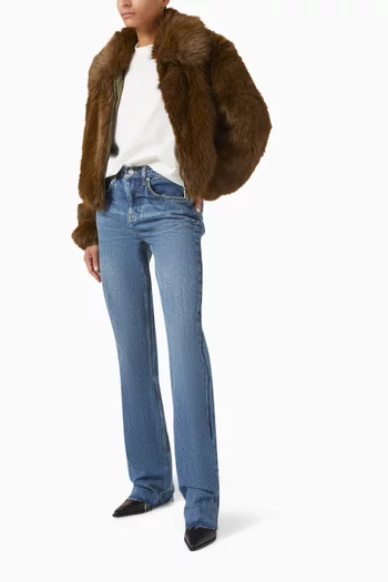 بنطال جينز دالستون بقصة ساق مستقيمة دينم