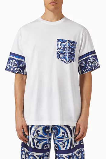 Logo T-shirt in Cotton