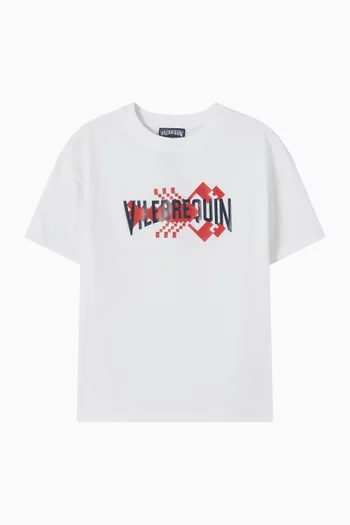 Logo T-shirt in Cotton