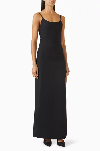 Garter Belt Dress in Cotton Jersey