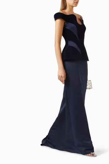 طقم بلوزة وتنورة نيكسي