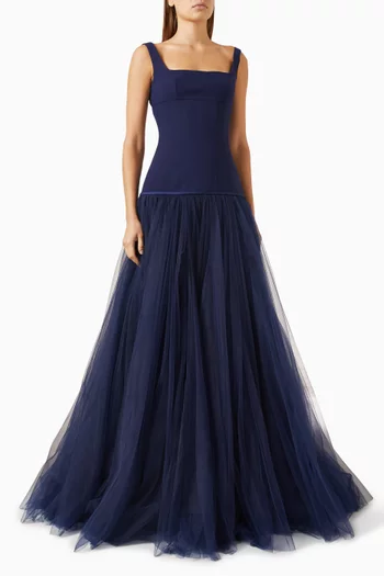 فستان بيونا تول