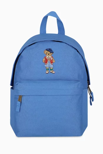 Polo Bear Backpack in Canvas