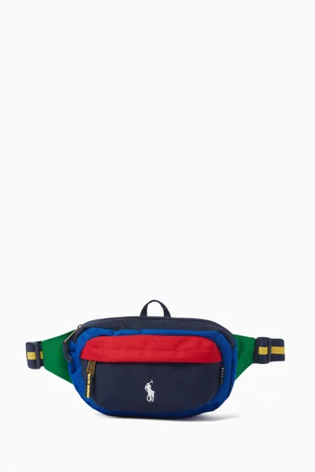 Colour-block Crossbody Bag