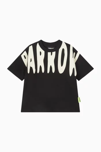 تي شيرت بطبعة جيرسيه