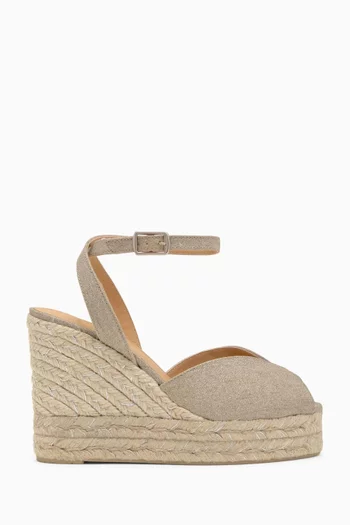 Blossom Wedges in Linen
