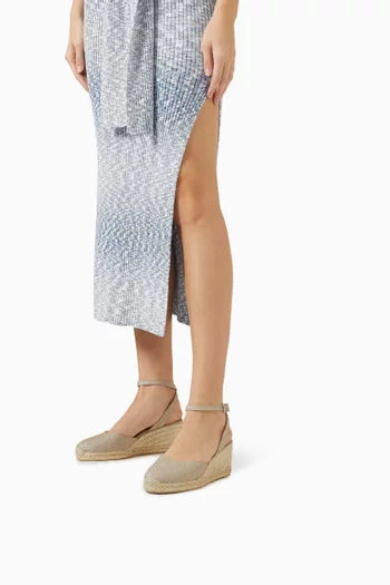 Cybil 70 Espadrilles in Linen