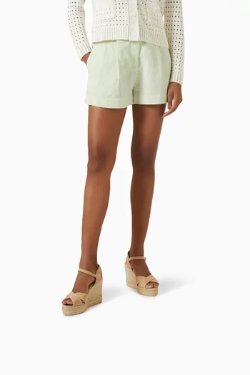 Blaudell Espadrille Wedge Sandals in Suede