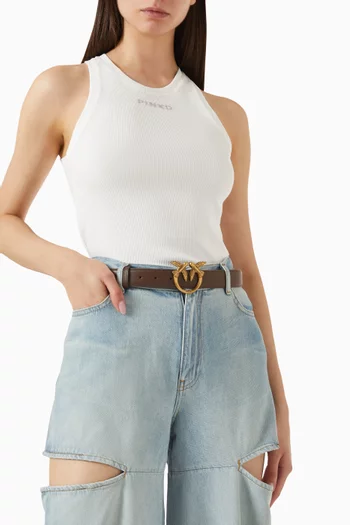 Love Berry Belt in Leather