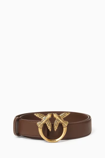 Love Berry Belt in Leather