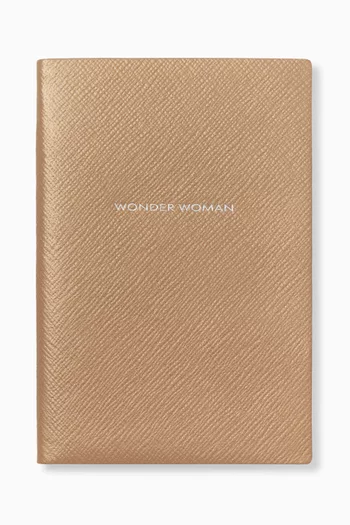دفتر ملاحظات تشيلسي بعبارة Wonder Woman جلد باناما