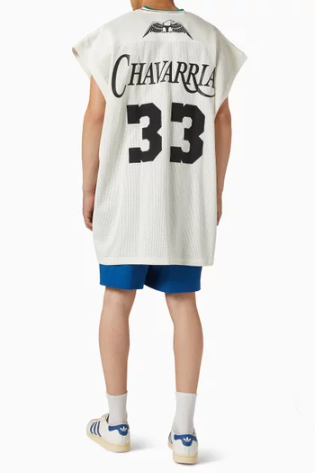 x Willy Chavarria Basketball Jersey in Mesh