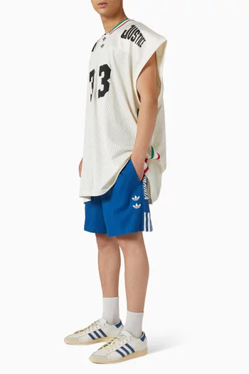 x Willy Chavarria Gym Shorts in Cotton-blend