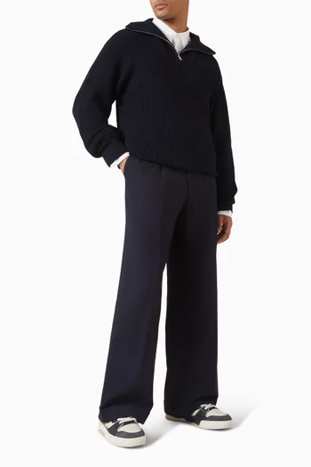 سترة تاريك صوف مارينو