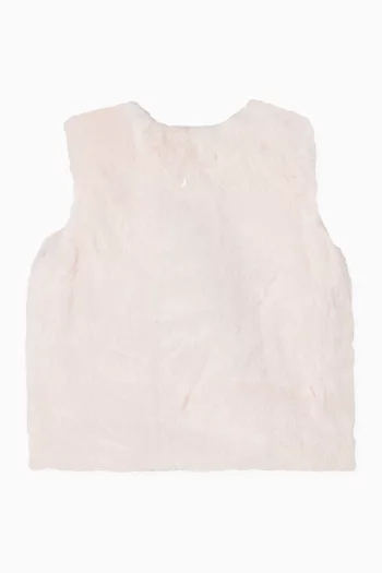 فيست بعقدة فرو صناعي 