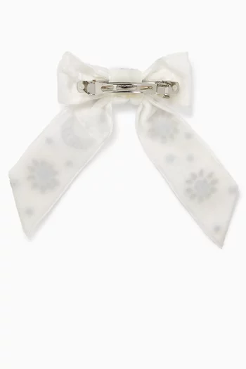 Bow Hair Clip in Velvet