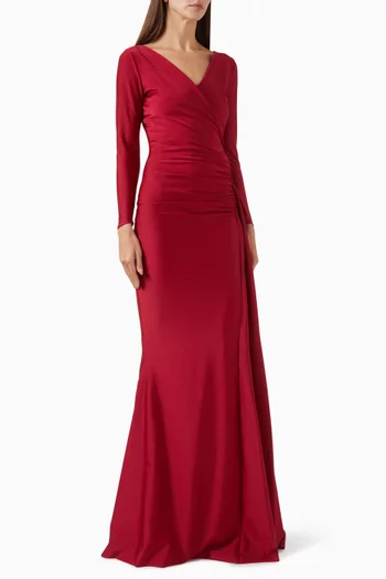 فستان كولي بدرابيه جيرسيه