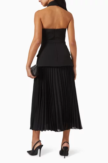 Emma Pleated-skirt Dress