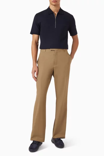 Polo Shirt in Piquet Jersey
