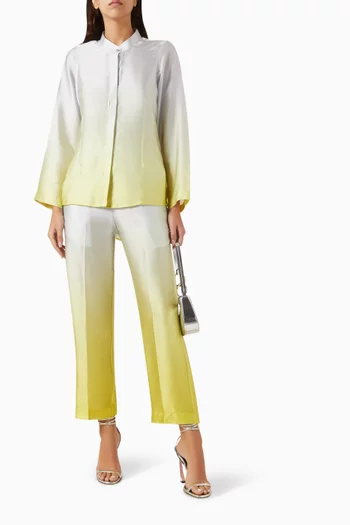 طقم قميص وبنطال كريب