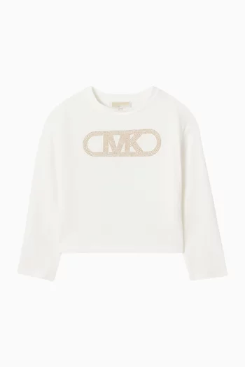 Logo-embellished T-shirt in Cotton